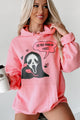 "You Hang Up First" Graphic Hoodie (Candy Pink) - Print on Demand - NanaMacs