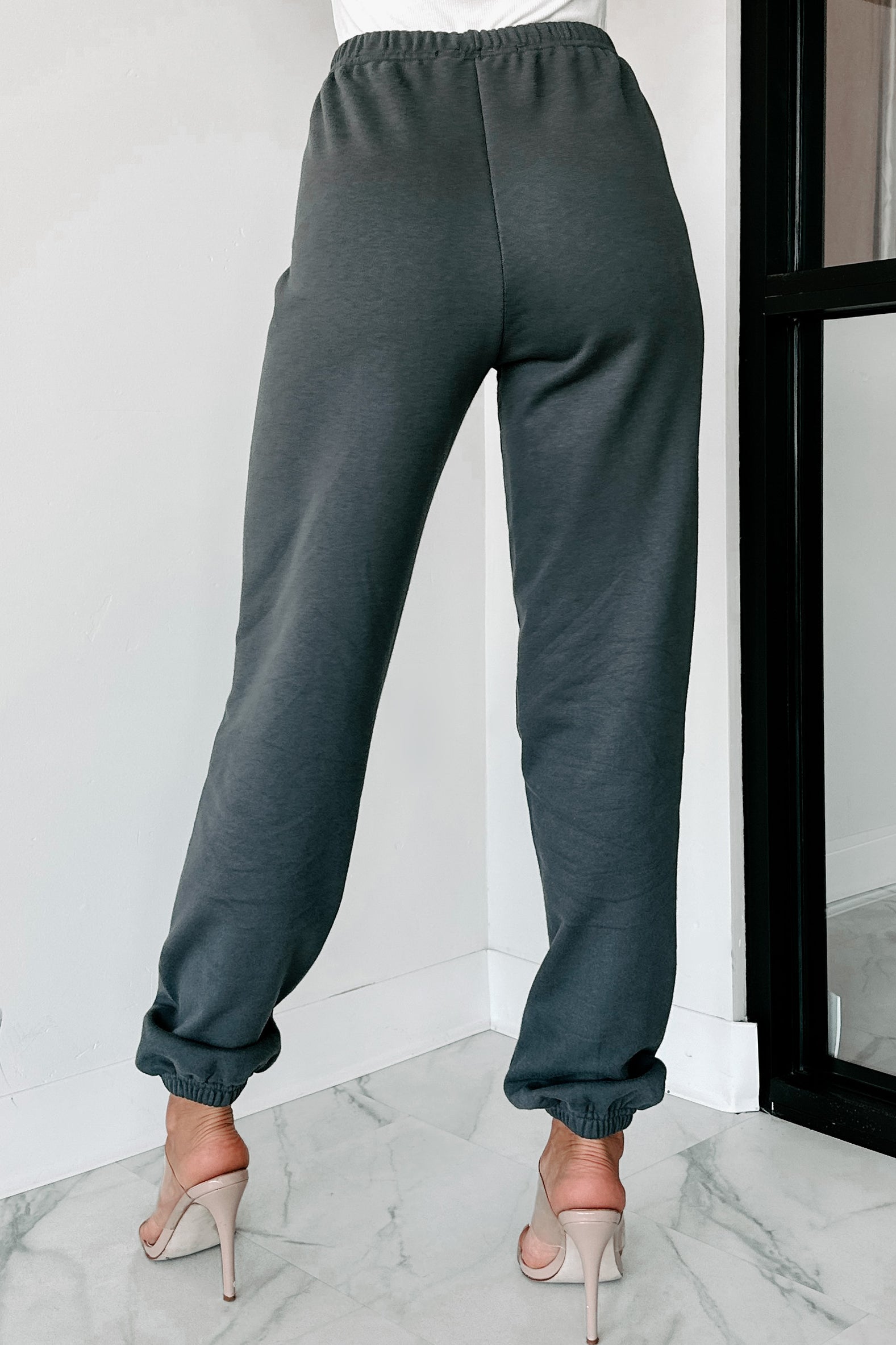Finding Common Ground Jogger Sweatpants (Charcoal Grey) - NanaMacs
