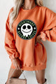 "Before Coffee" Parody Graphic Crewneck (Pumpkin) - Print On Demand - NanaMacs