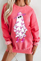 Girly Ghost Graphic Crewneck (Watermelon) - Print On Demand - NanaMacs