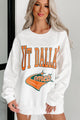 "UT Dallas Comets" Graphic Crewneck (White) - NanaMacs