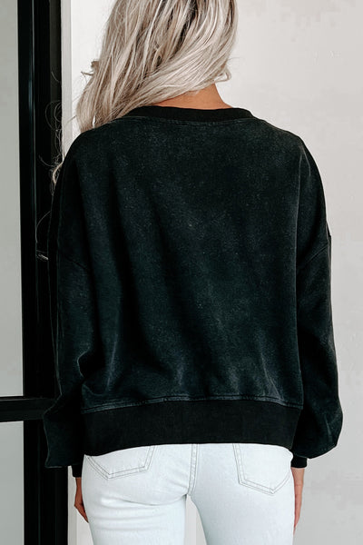 Forgive & Forget Reversible Mineral Wash Sweatshirt (Black) - NanaMacs