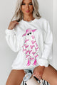 Girly Ghost Graphic - Multiple Shirt Options (White) - Print On Demand - NanaMacs