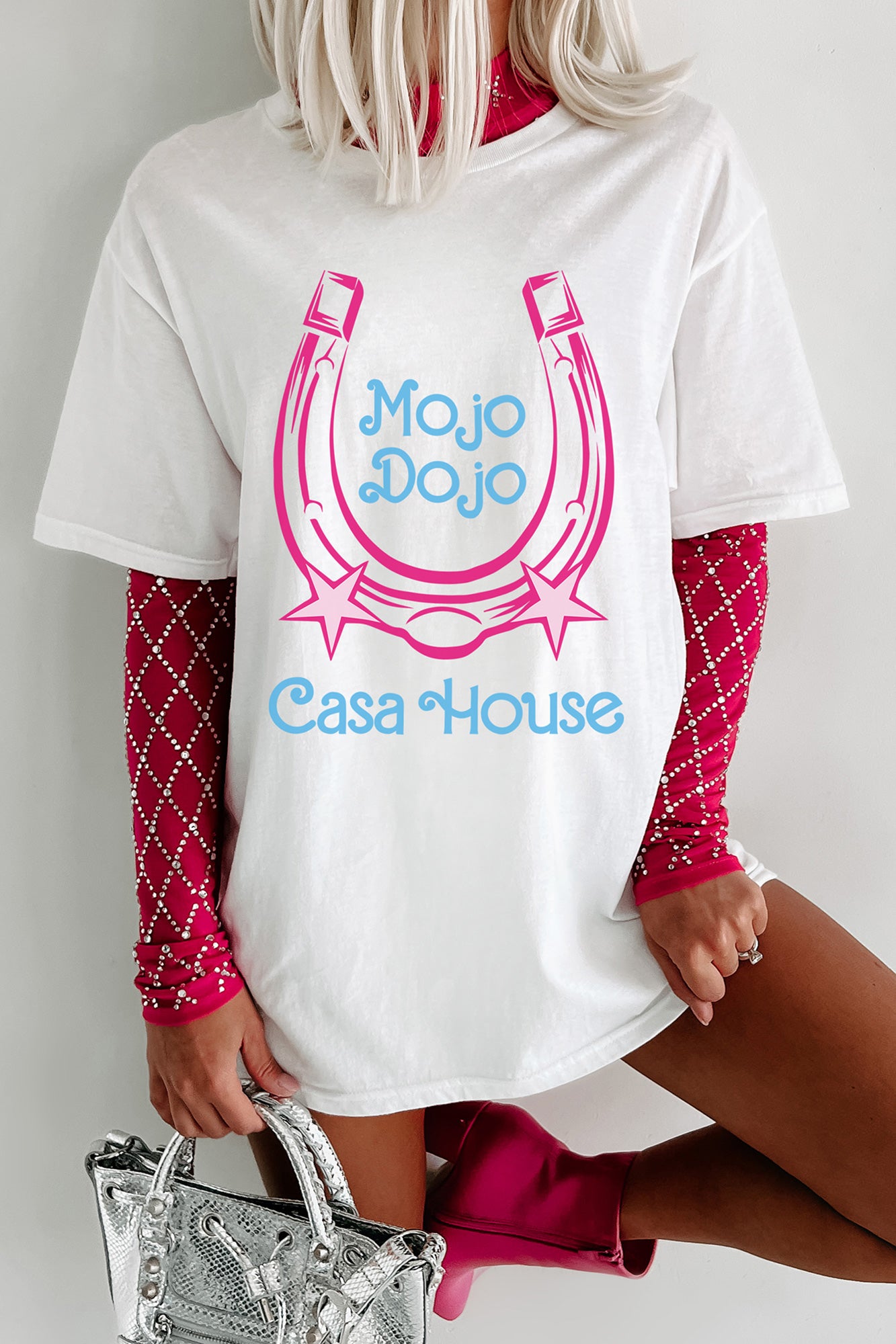 "Mojo Dojo Casa House" Graphic - Multiple Shirt Options (White) - Print On Demand - NanaMacs