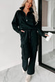 New Obsession Fleece-Lined Half-Zip Scuba Pullover (Black) - NanaMacs
