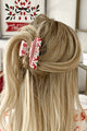Make It Rein Holiday Theme Hair Clip (Red/White) - NanaMacs