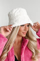 Doorbuster Newest Head Liner Faux Fur Bucket Hat (Ivory) - NanaMacs