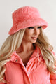 Doorbuster It's Hat Season Faux Fur Bucket Hat (Pink) - NanaMacs