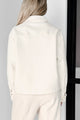 Doorbuster Chic As Always Brushed Fleece Jacket (Cream) - NanaMacs