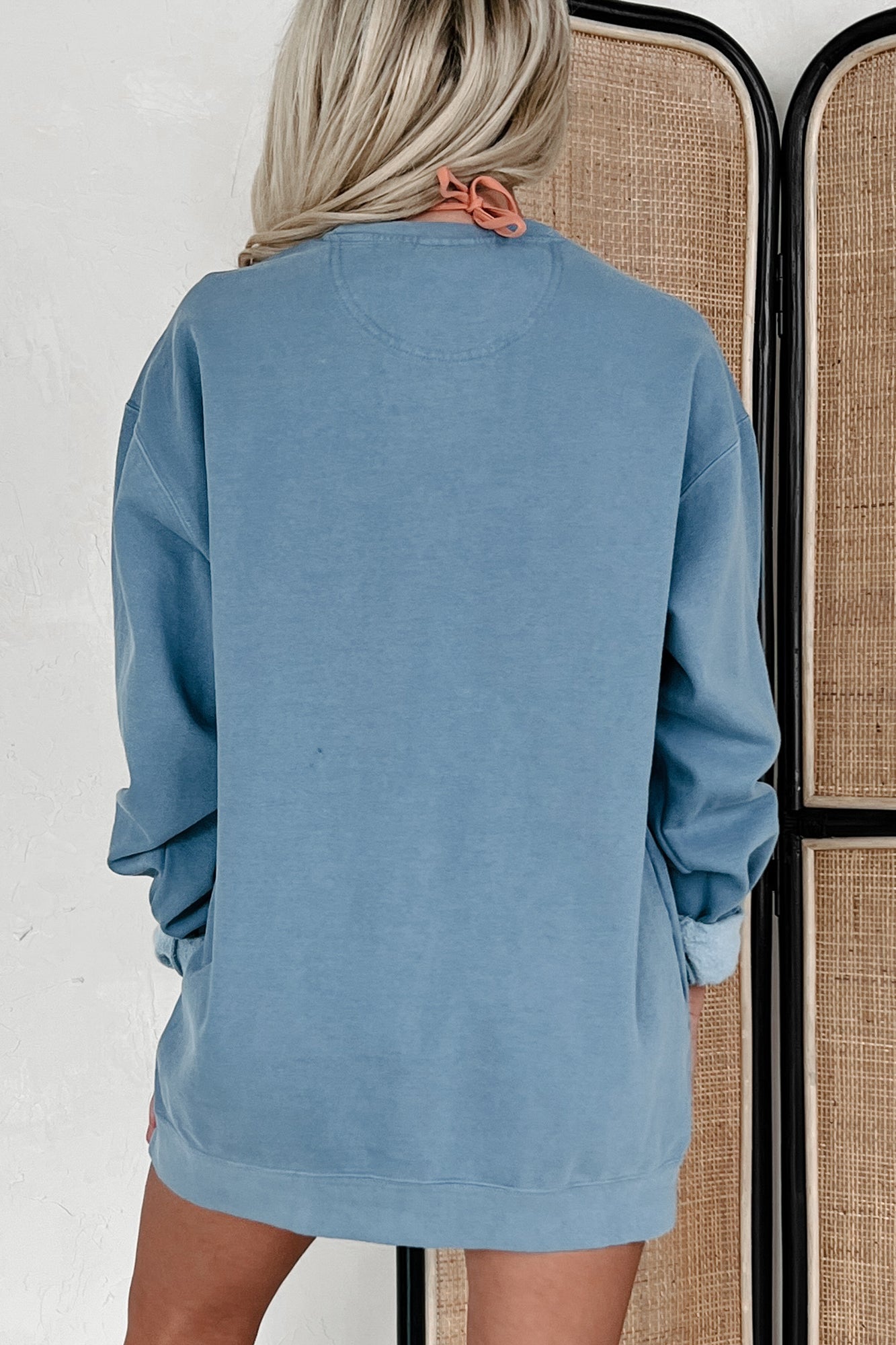 Lightweight Crewneck Sweatshirt (Blue Jean) - NanaMacs