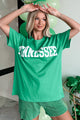 Tennessee Gal Oversized Graphic T-Shirt (Kelly Green) - NanaMacs