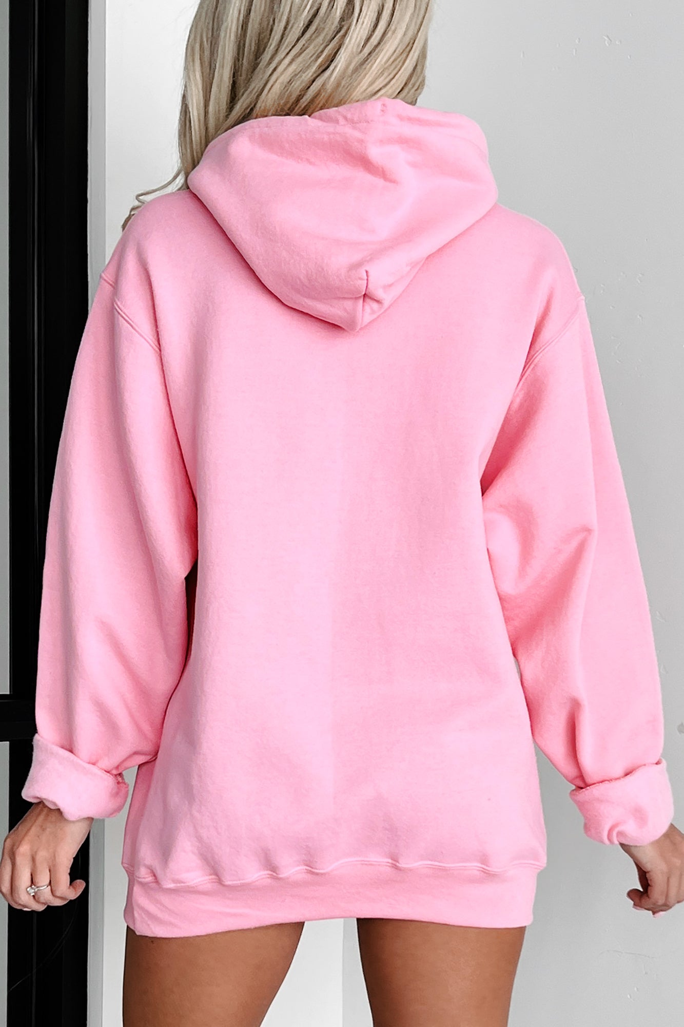 "Gettin' Hitched" Graphic Hoodie (Candy Pink) - Print On Demand - NanaMacs