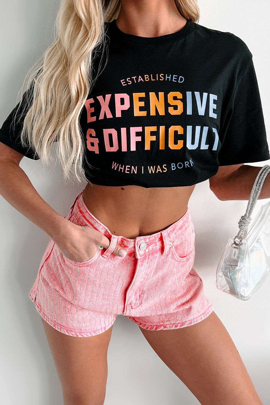 "Expensive & Difficult" Graphic Multiple Shirt Options (Black) - Print On Demand - NanaMacs