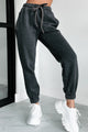 Kent Acid Wash Jogger Sweatpants (Ash Black) - NanaMacs