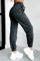 Kent Acid Wash Jogger Sweatpants (Ash Black) - NanaMacs