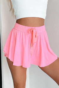 Winning At All Costs Tennis Skort (Neon Pink) - NanaMacs