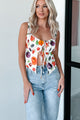 So A-peeling Fruit Print Tank Top (Multi) - NanaMacs