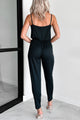 Solving My Problems Cami Jumpsuit (Black) - NanaMacs