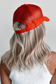 "Hot Girls Can't Park" Trucker Hat (Ivory/Red) - NanaMacs