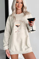 Espresso Martini Mood Graphic Sweatshirt (Sand) - NanaMacs