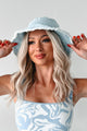 Keeping It Fresh Distressed Denim Bucket Hat (Light Blue) - NanaMacs