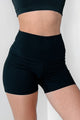 Determined To Win Buttery Soft Biker Shorts (Black) - NanaMacs