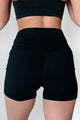 Determined To Win Buttery Soft Biker Shorts (Black) - NanaMacs