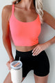 Rune 4 Strap Seamless Tank Top (Neon Pink) - NanaMacs