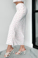 Idyllic Afternoon Bias Cut Floral Long Skirt (Pink) - NanaMacs