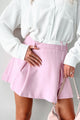 Flirtatious Fashion Pleated Layered Mini Skirt (Pink) - NanaMacs