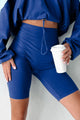 Feeling The Burn Athleisure Set (Royal Blue/Baby Blue) - NanaMacs