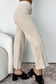 Bellatrix Mineral Wash Corduroy Pants (Almond Milk) - NanaMacs