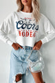 Cool With Rodeos Graphic Long Sleeve (Ivory) - NanaMacs