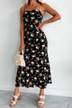 Nobody Does It Better Floral Maxi Dress (Black Multi) - NanaMacs