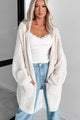 Blessing In Disguise Oversized Cardigan (Beige) - NanaMacs