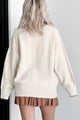 Reed Oversized Crewneck Sweater (Cream) - NanaMacs