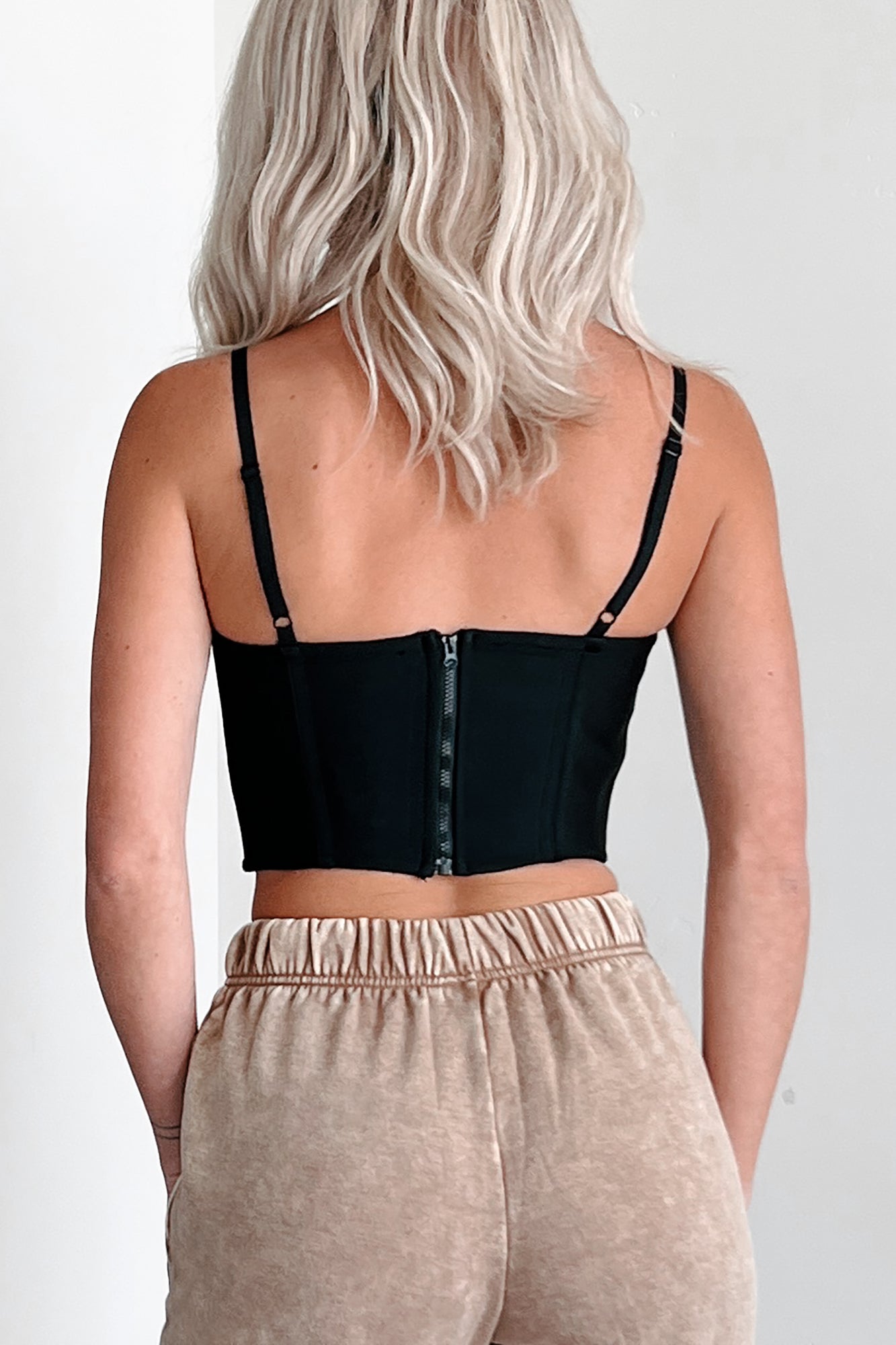 Life Of Thrills Corset Top (Black) - NanaMacs