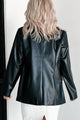 Living The City Life Faux Leather Jacket (Black) - NanaMacs