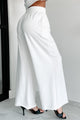 Chasing Relaxation Wide Leg Lounge Pants (Off White) - NanaMacs