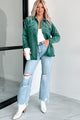 When The Leaves Turn Reversible Corduroy Jacket (Hunter Green) - NanaMacs