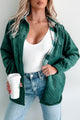 When The Leaves Turn Reversible Corduroy Jacket (Hunter Green) - NanaMacs