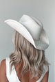 Cowboy Problems Braided Strap Cowboy Hat (Ivory) - NanaMacs