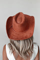 Cowboy Problems Braided Strap Cowboy Hat (Rust) - NanaMacs