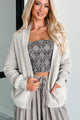 Everything's Changing Sweater Knit Cardigan (Khaki) - NanaMacs