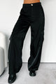 Manrick Wide Leg Cargo Pants (Black) - NanaMacs