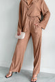 Interesting Scenarios Textured Wide Leg Pants (Coco) - NanaMacs