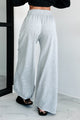 Chasing Relaxation Wide Leg Lounge Pants (Heather Grey) - NanaMacs