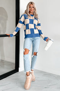 Alaina High Rise Distressed Boyfriend Jeans (Light Denim) - NanaMacs