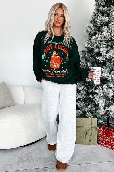 My Chill Time Wide Leg Sweatpants (Light Heather Grey) - NanaMacs