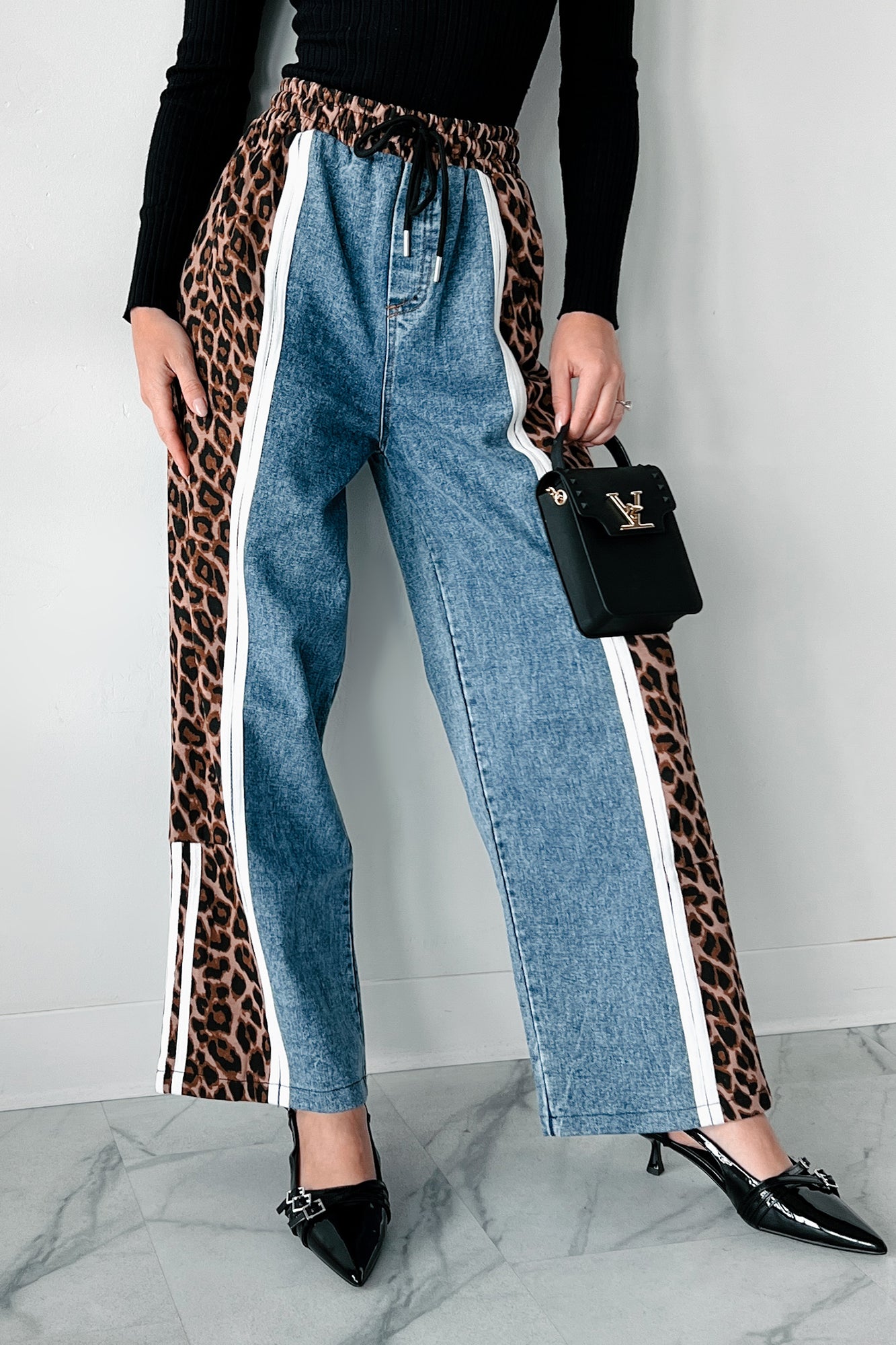 パンツ NORIMID LEOPARD DENIM パンツ noremid LEOPARD PANTS M サイズM NoREMID LEOPARD PANTS